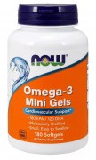 Заказать NOW Omega-3 Mini Gels 180 капс