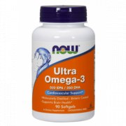 Заказать NOW Ultra Omega 3 90 жел капс N